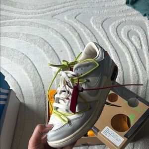 Off White Lot 8 Nike Dunk Low